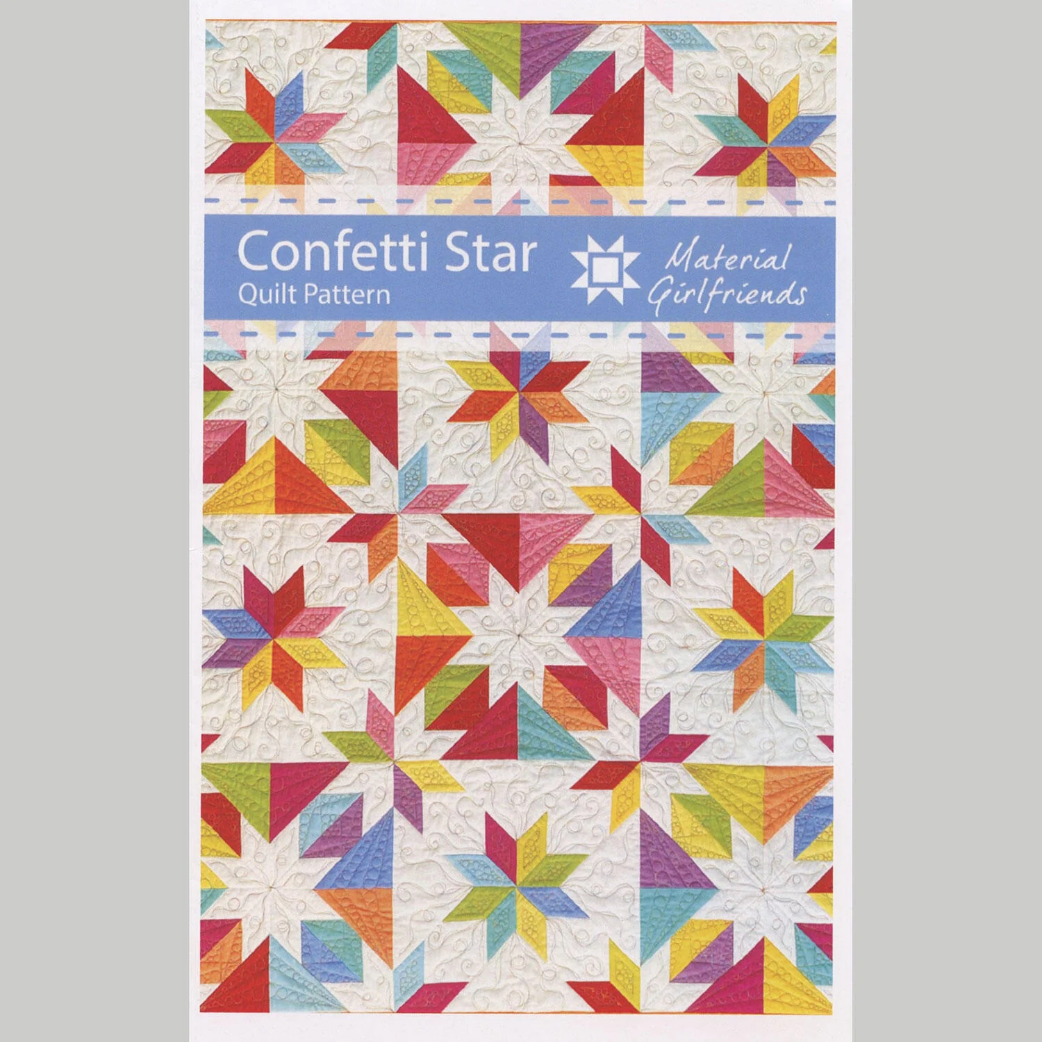 Confetti Star Quilt Pattern