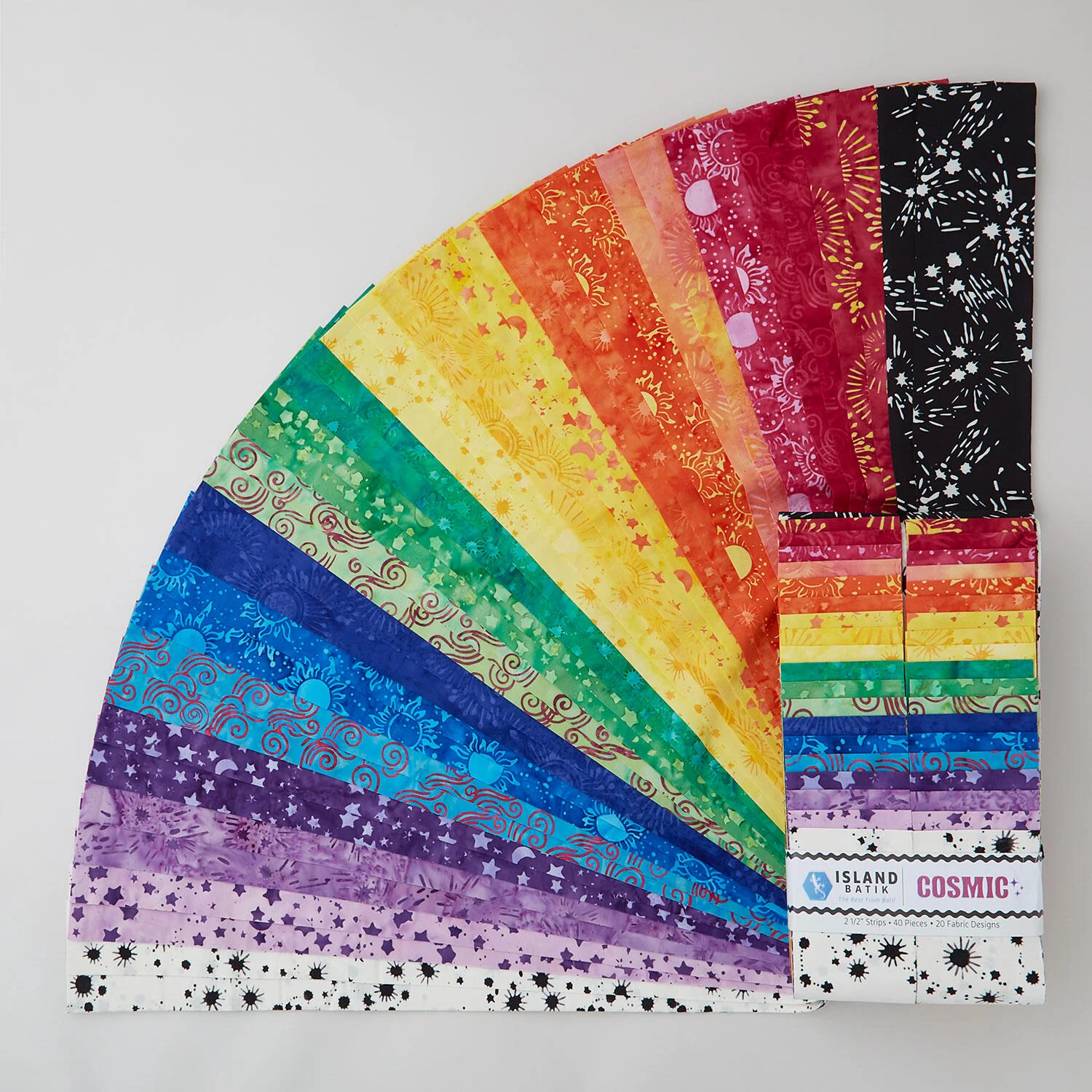 Cosmic Batiks Strips