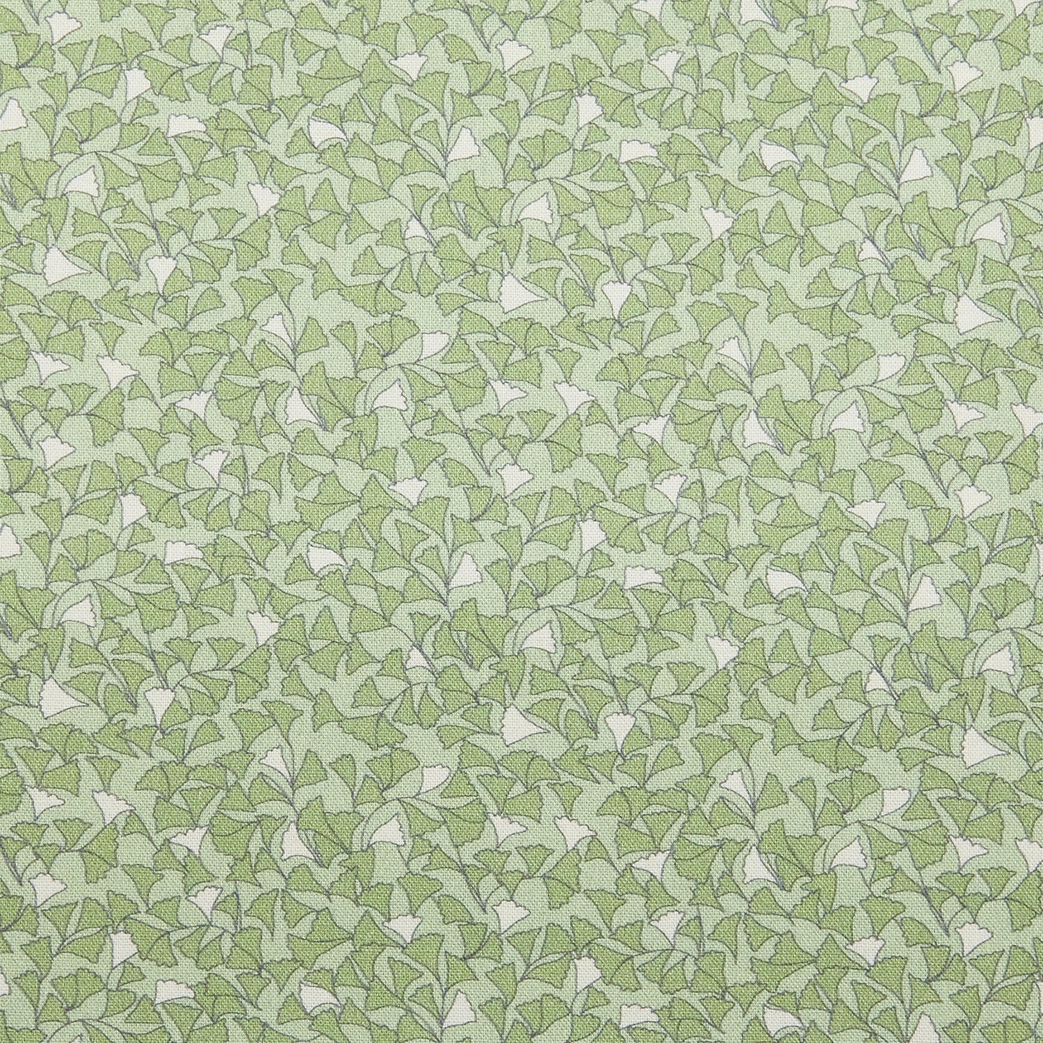 Cottage Charm Favorites - Floral Leaves Green 2 Yard Cut - Image 2