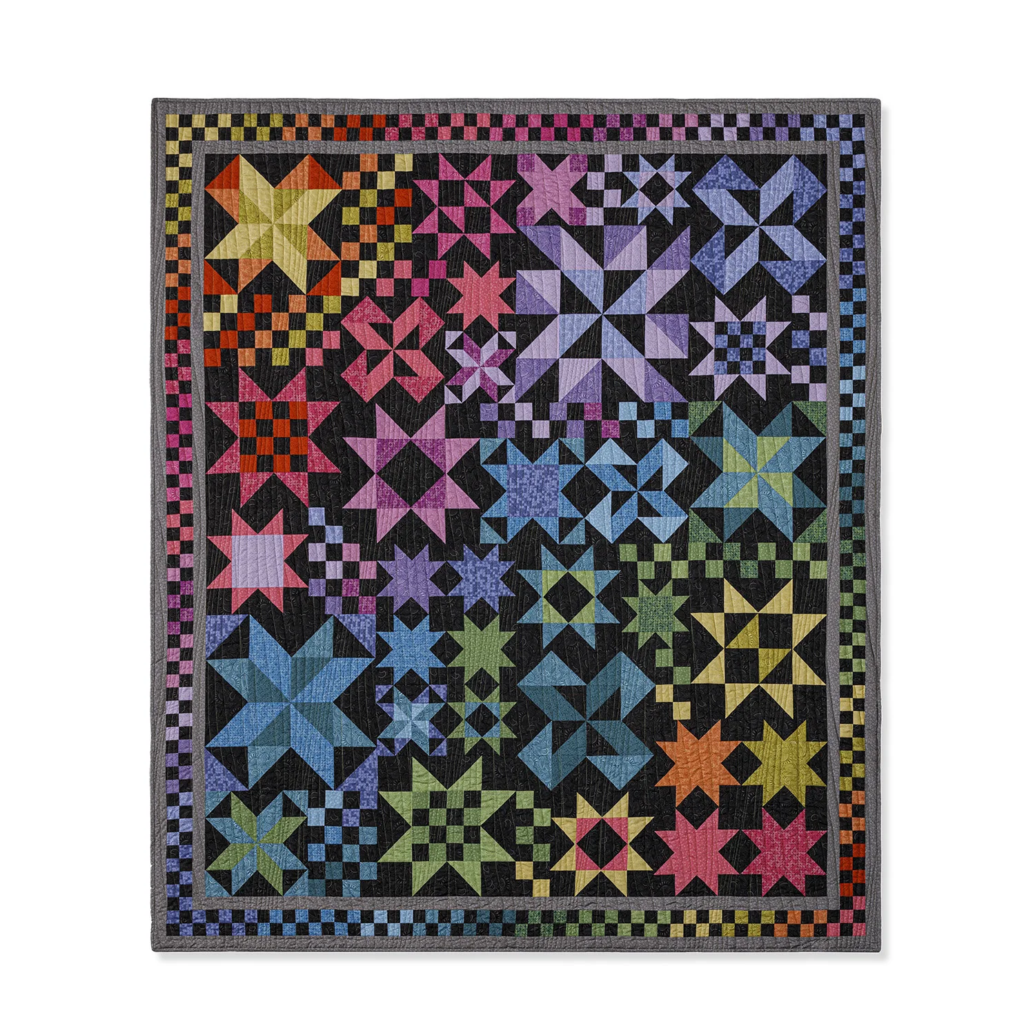 Country Skies at Night Block of the Month - Image 12