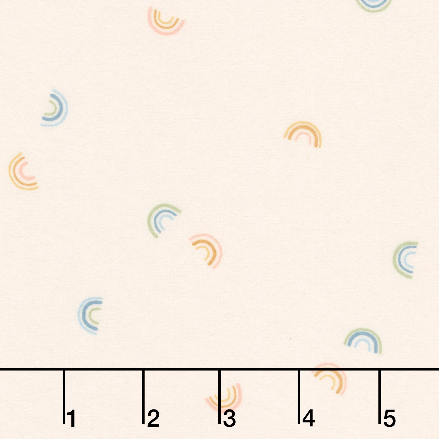 Cozy Cotton Flannels - Rainbows Rainbow Yardage