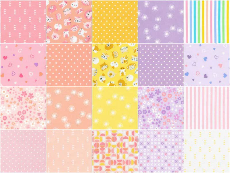Cozy Cotton Flannels Warm Bright Colorstory Fat Quarter Bundle - Image 3