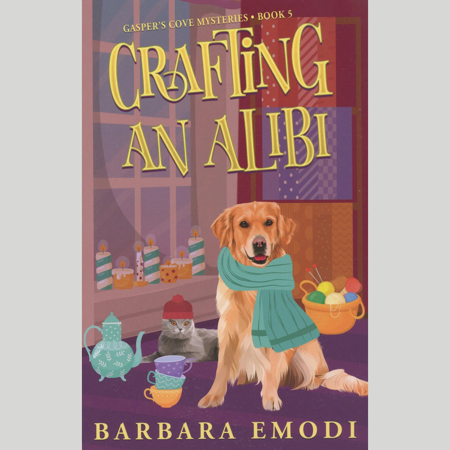 Crafting an Alibi - A Gasper's Cove Cozy Mystery Novel Book 5