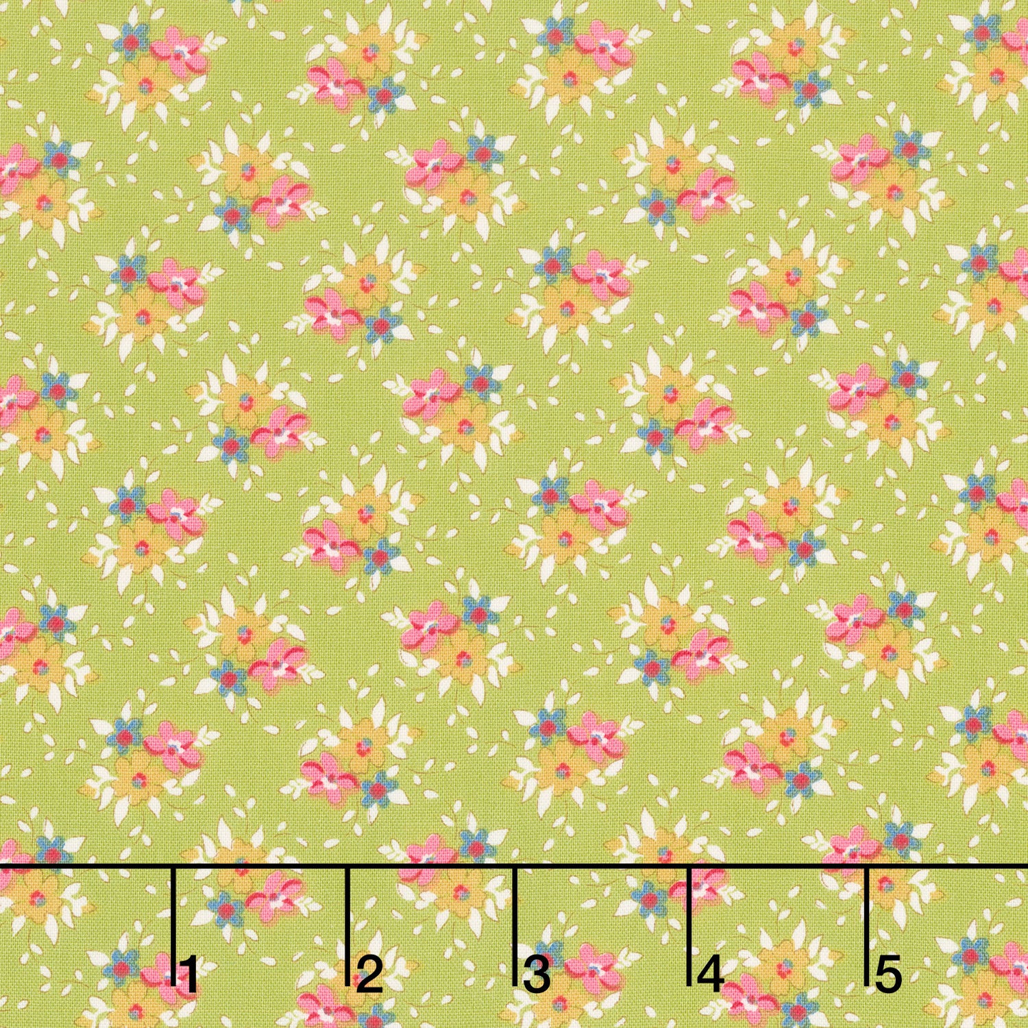 Creating Memories - Spring Frida Lime Yardage