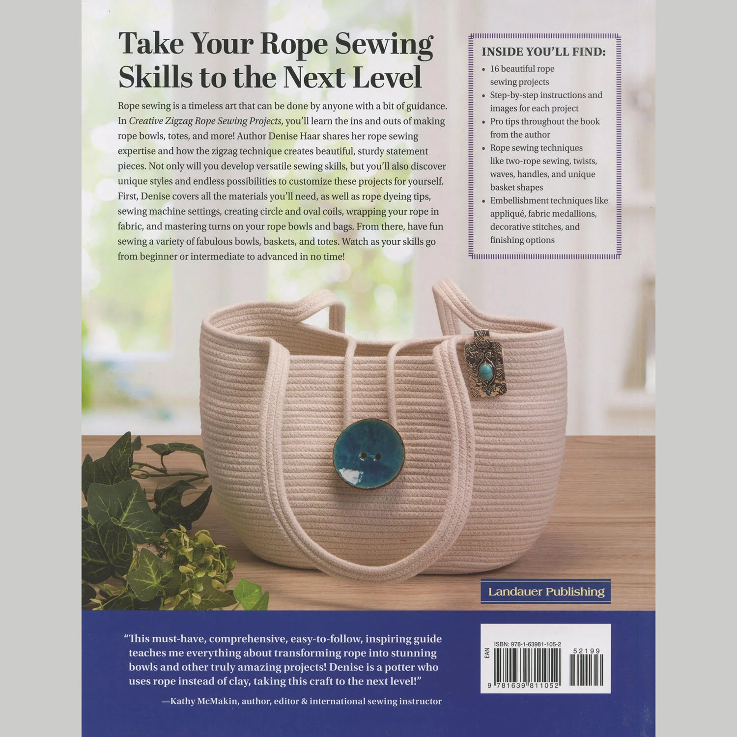 Creative Zigzag Rope Sewing Projects Book - Image 2