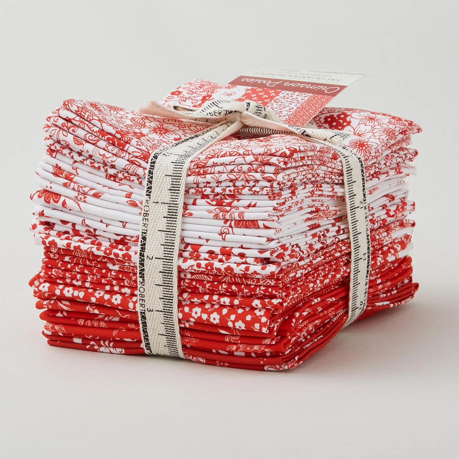 Crimson Posies Favorites Fat Quarter Bundle 18 piece - Image 2