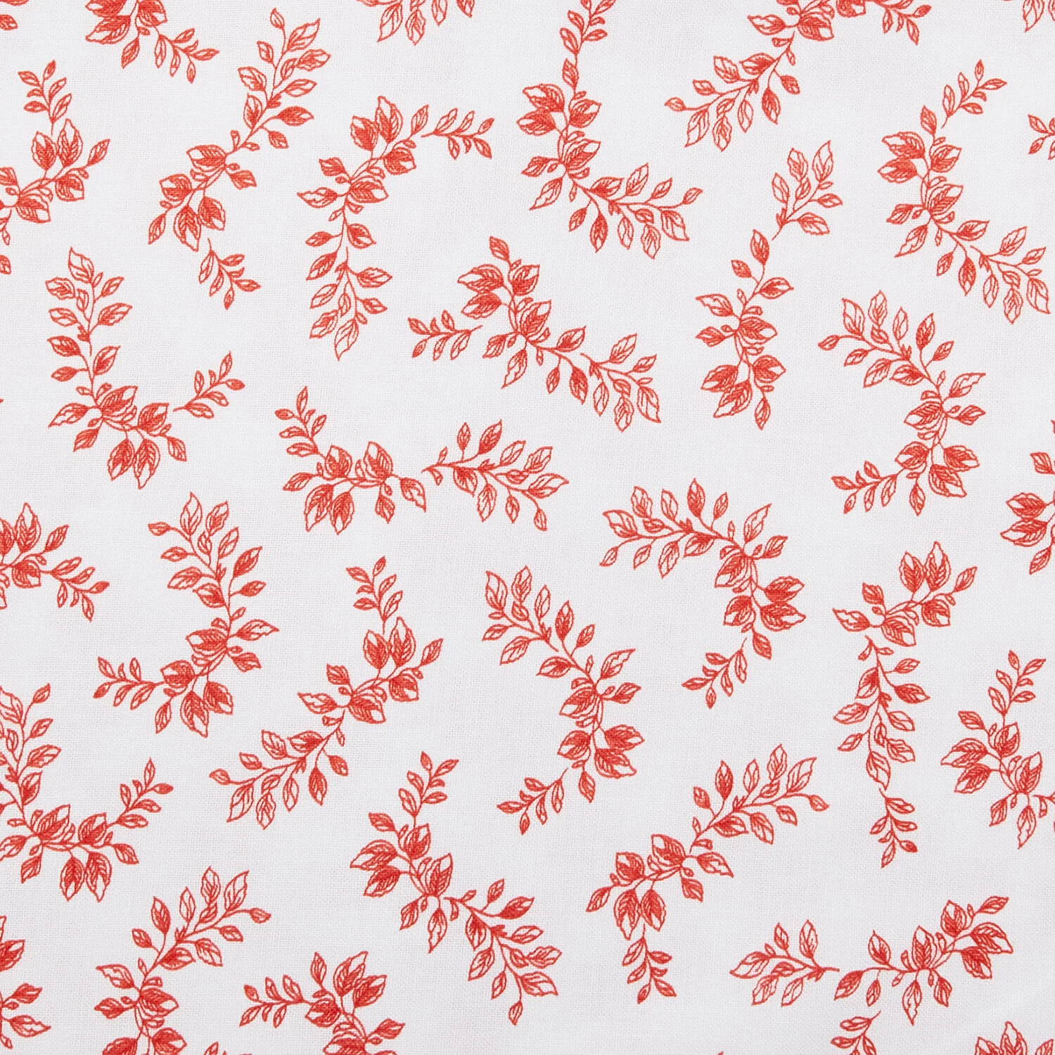 Crimson Posies Favorites - White Tossed Laurels 2 Yard Cut - Image 2