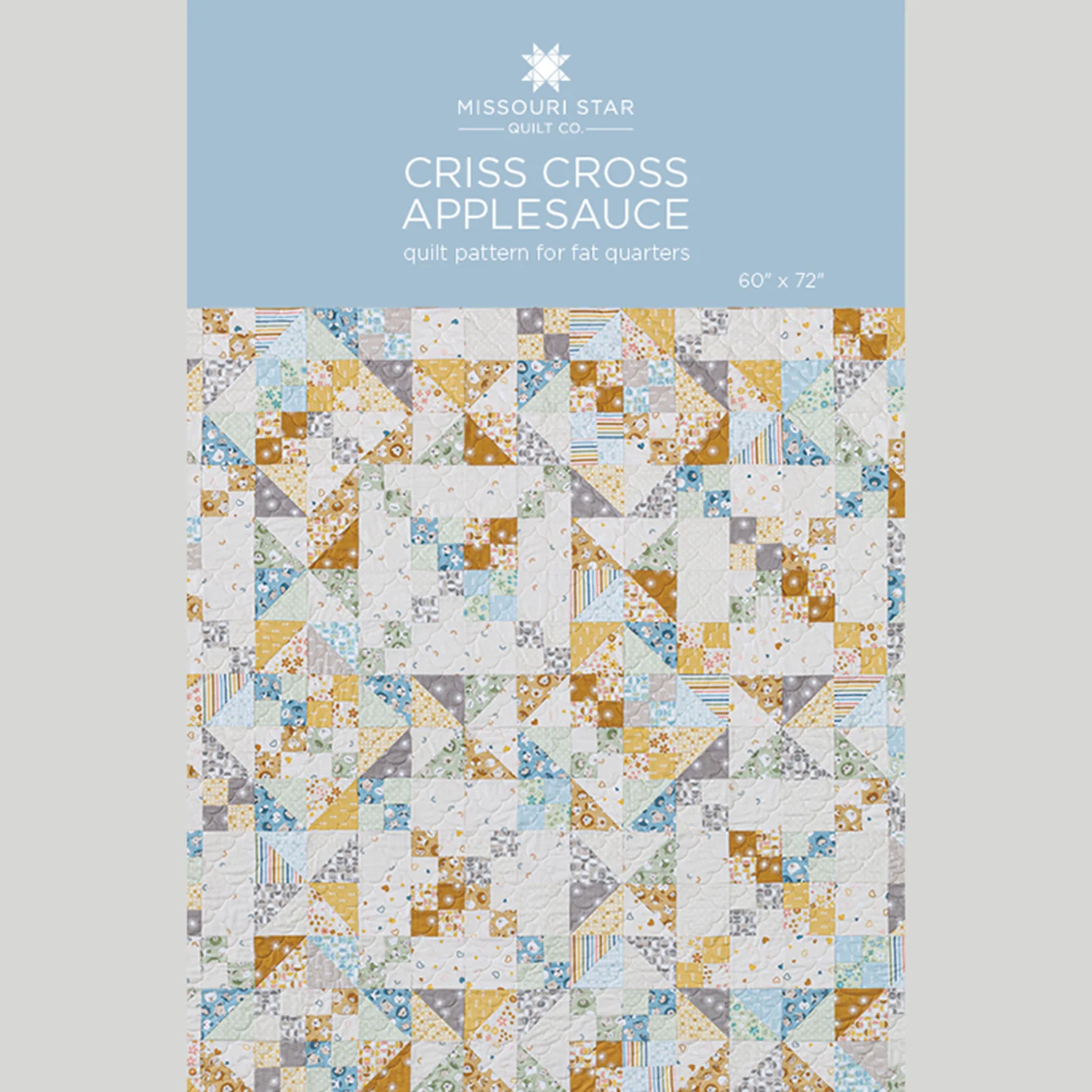 Criss Cross Applesauce Quilt Pattern by Missouri Star