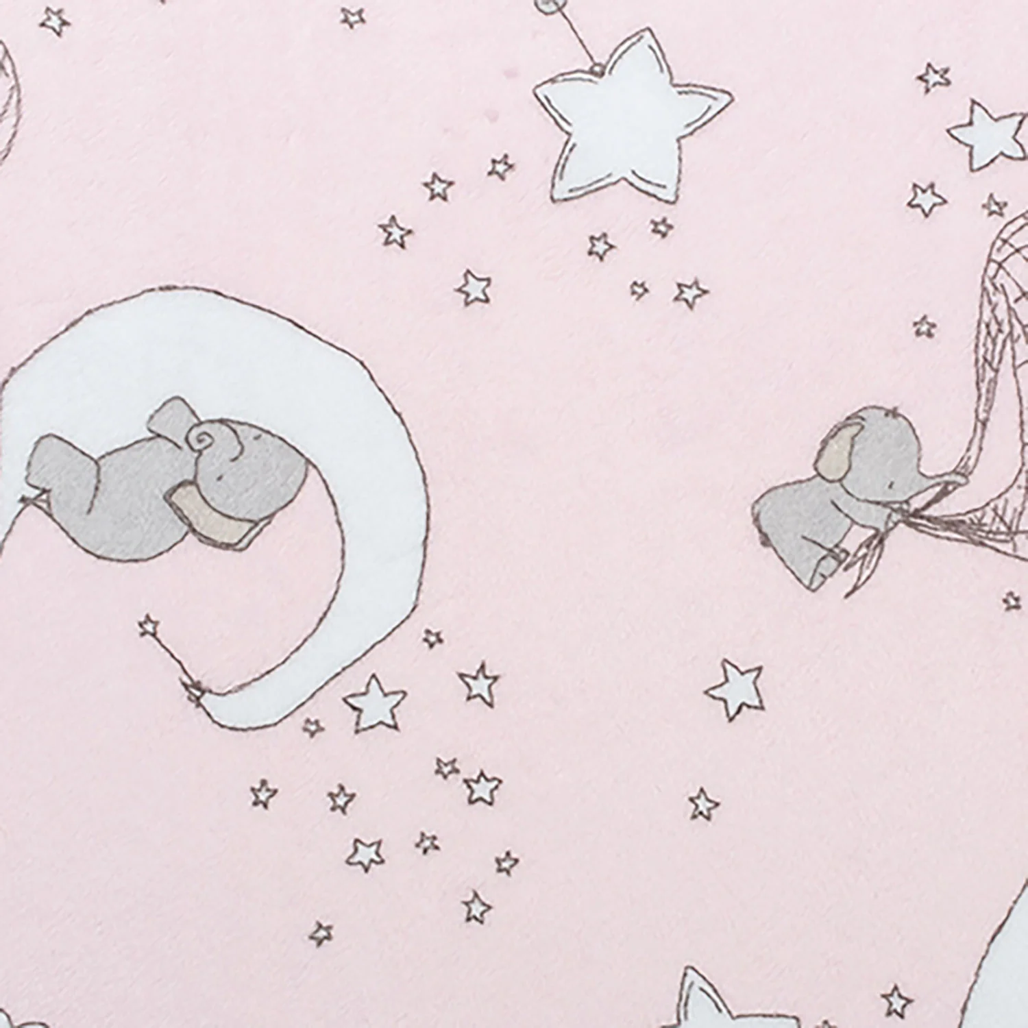 Cuddle® Prints - Smd Dream Big Blush Digitally Printed Yardage