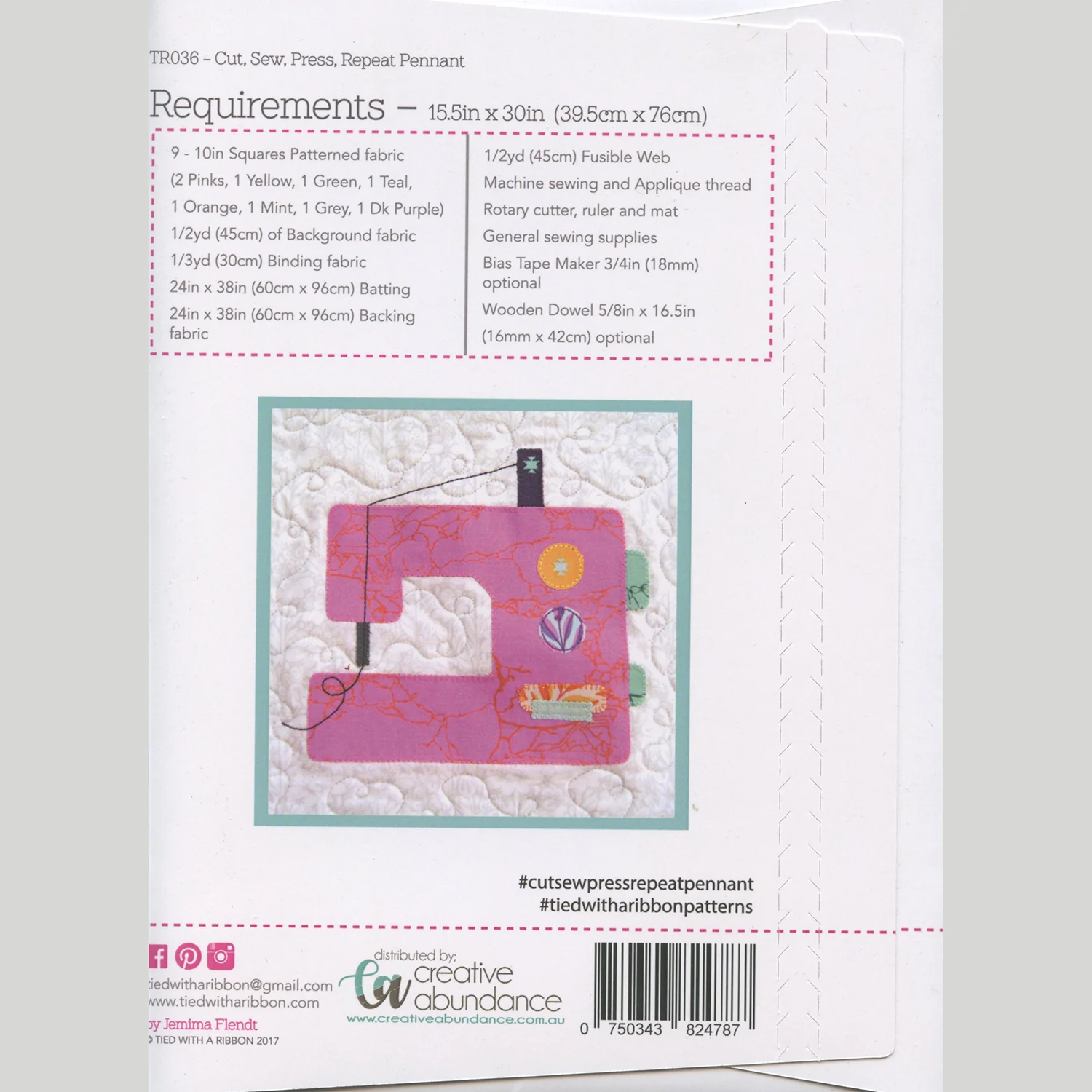 Cut, Sew, Press, Repeat Quilt Pattern - Image 2