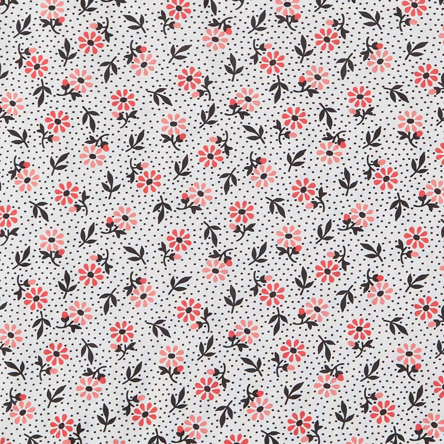 Dancing Daisy on 108" Widebacks Pearl 3 Yard Cut - Image 2