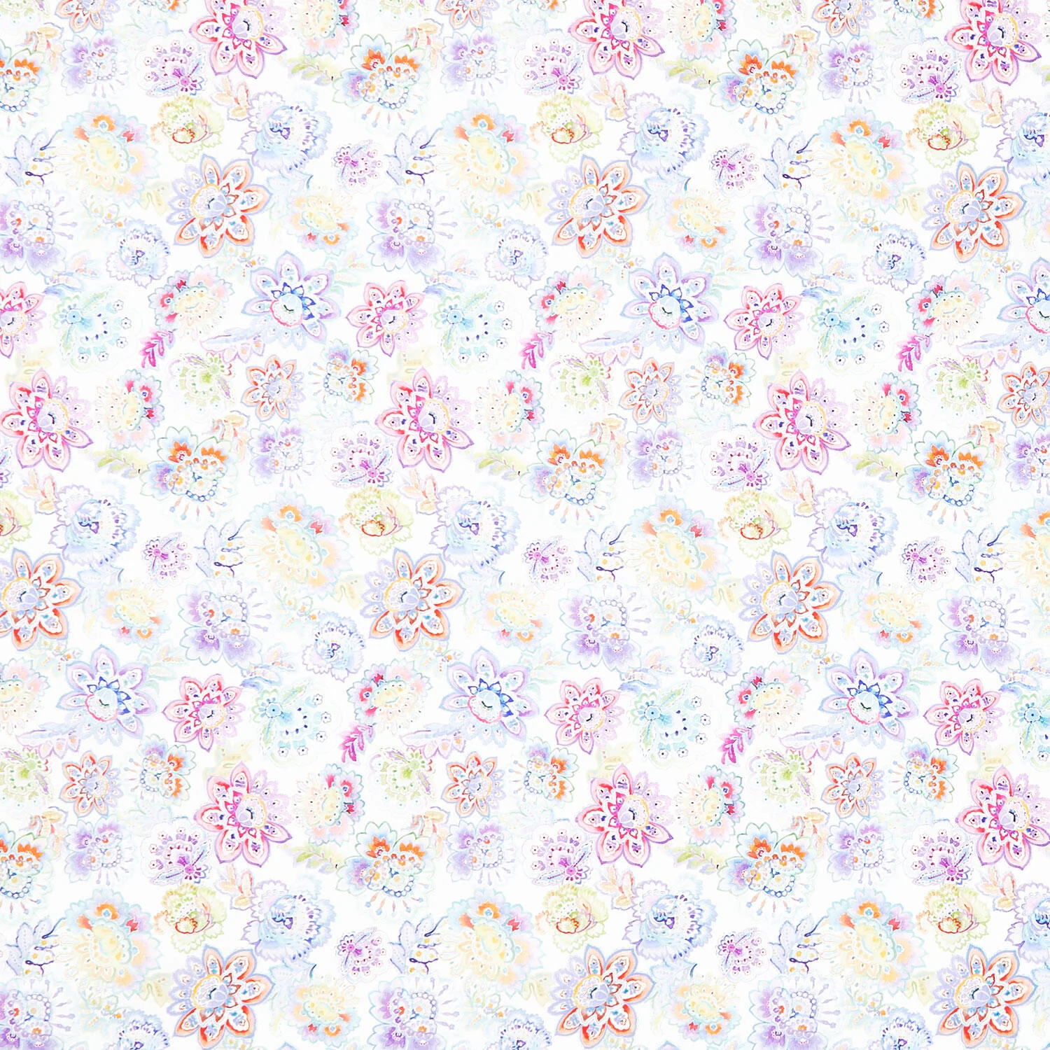 Daydreams - Small Floral Multi Yardage