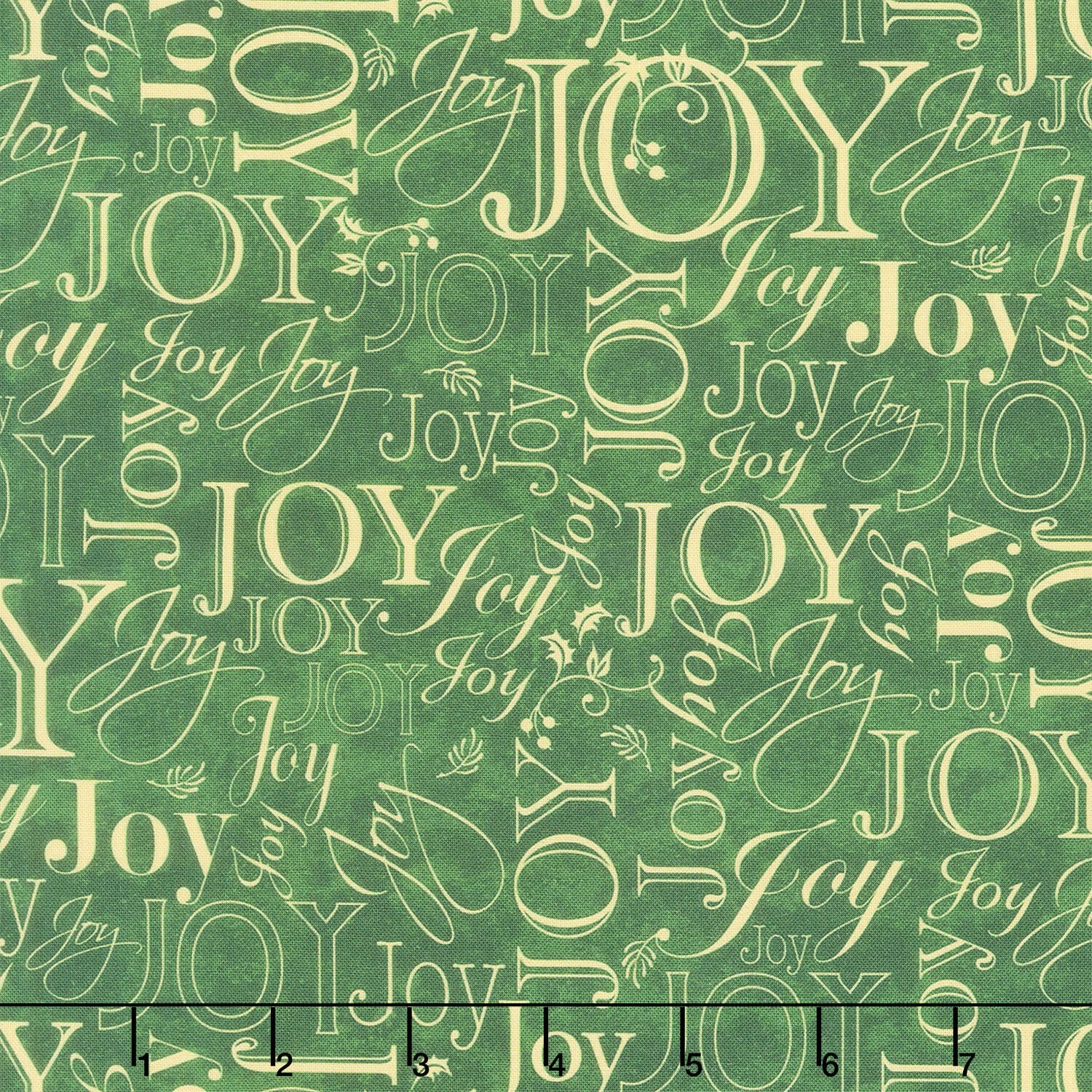 Deck the Halls - Joy Blender Green Yardage