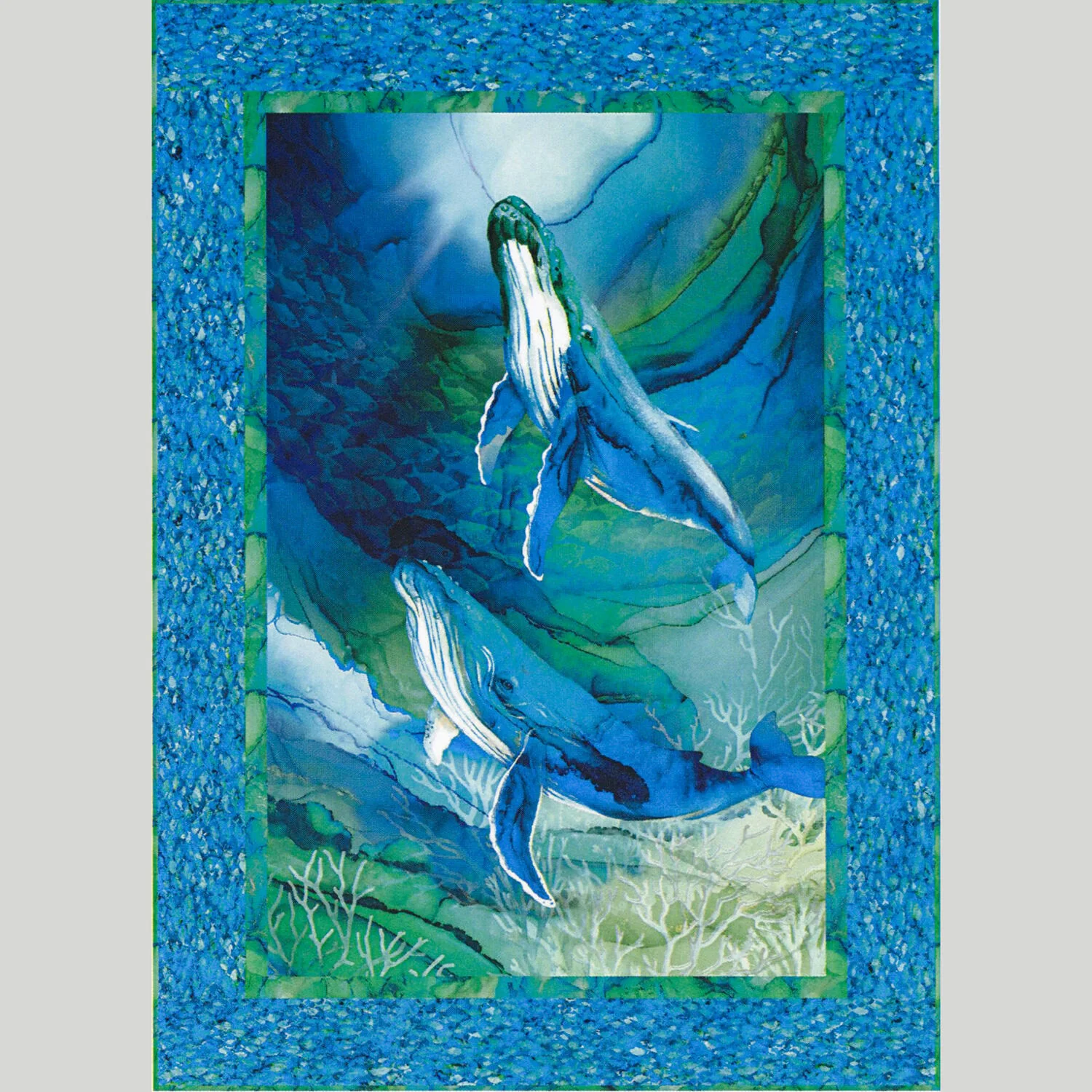 Deep Blue Quilt Kit