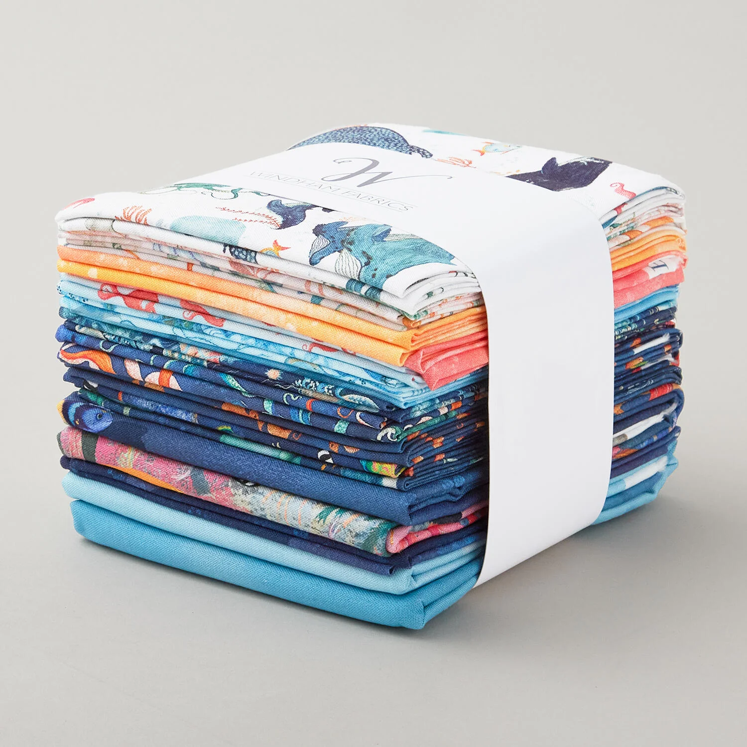 Deep Blue Fat Quarter Bundle - Image 2
