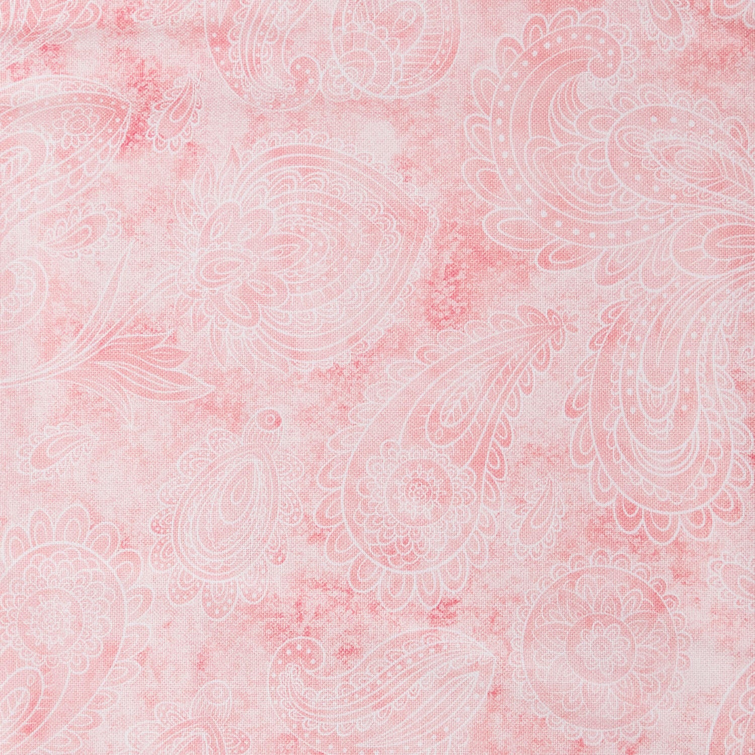 Delicate Paisley - Light Pink 2 Yard Cut - Image 2