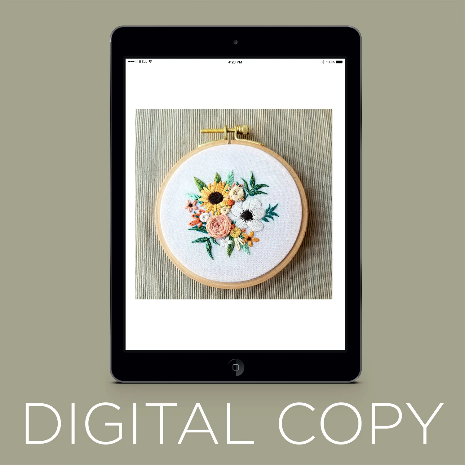Digital Download - Cozy Harvest Embroidery Pattern