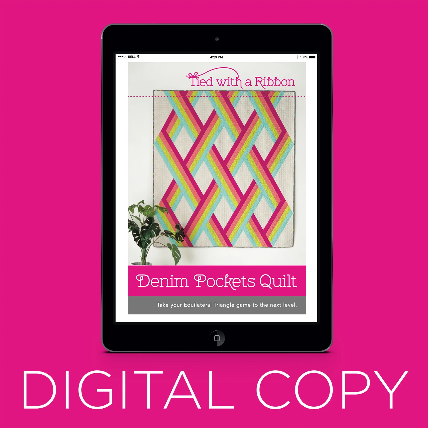 Digital Download - Denim Pockets Quilt Pattern