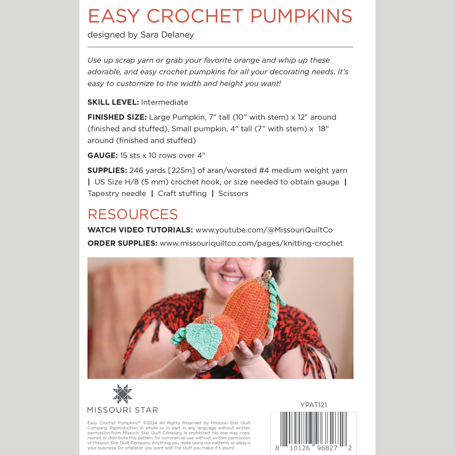 Digital Download - Easy Crochet Pumpkins Crochet Pattern - Image 2