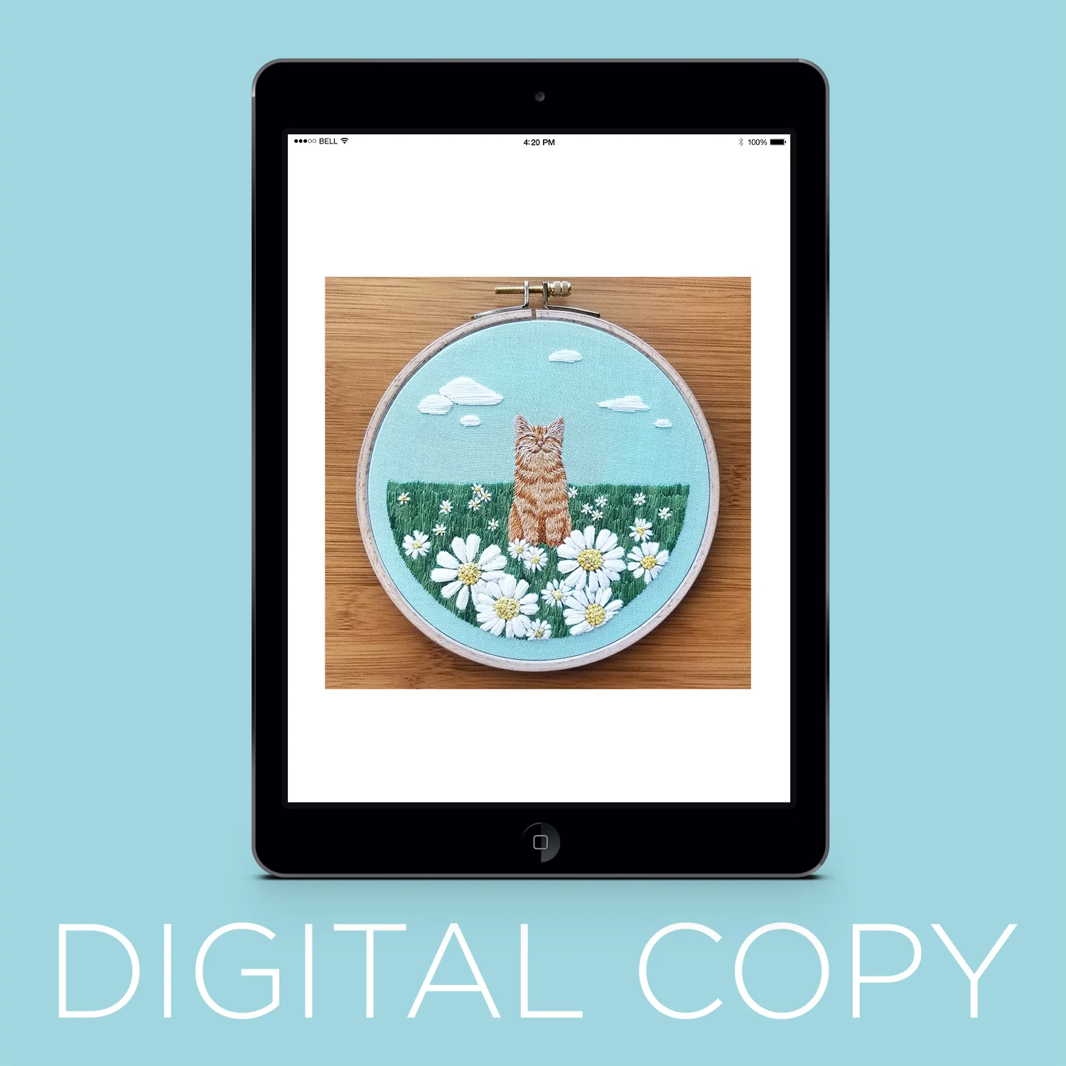 Digital Download - Happy Place Embroidery Pattern