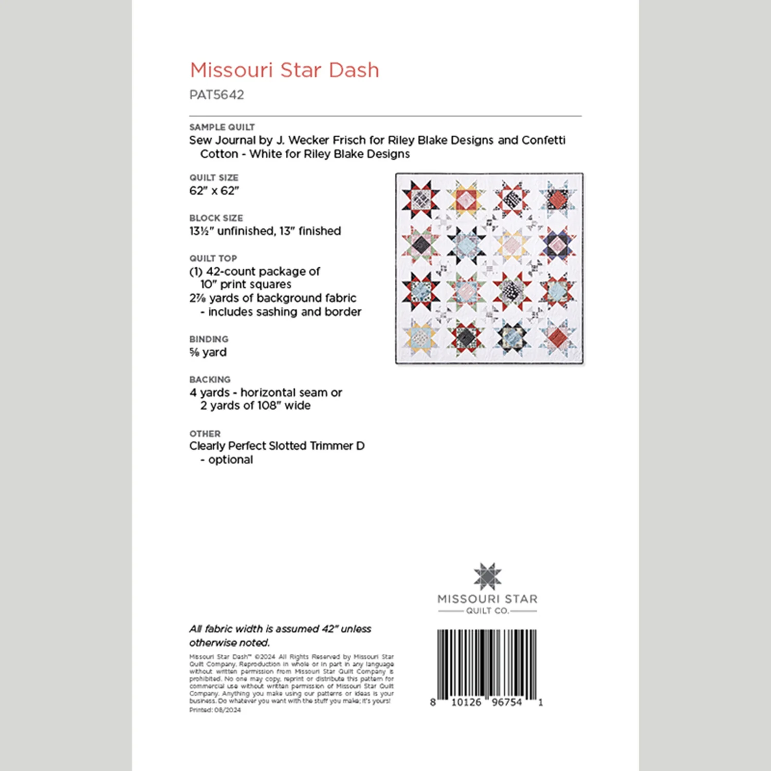 Digital Download - Missouri Star Dash Quilt Pattern by Missouri Star - Image 2