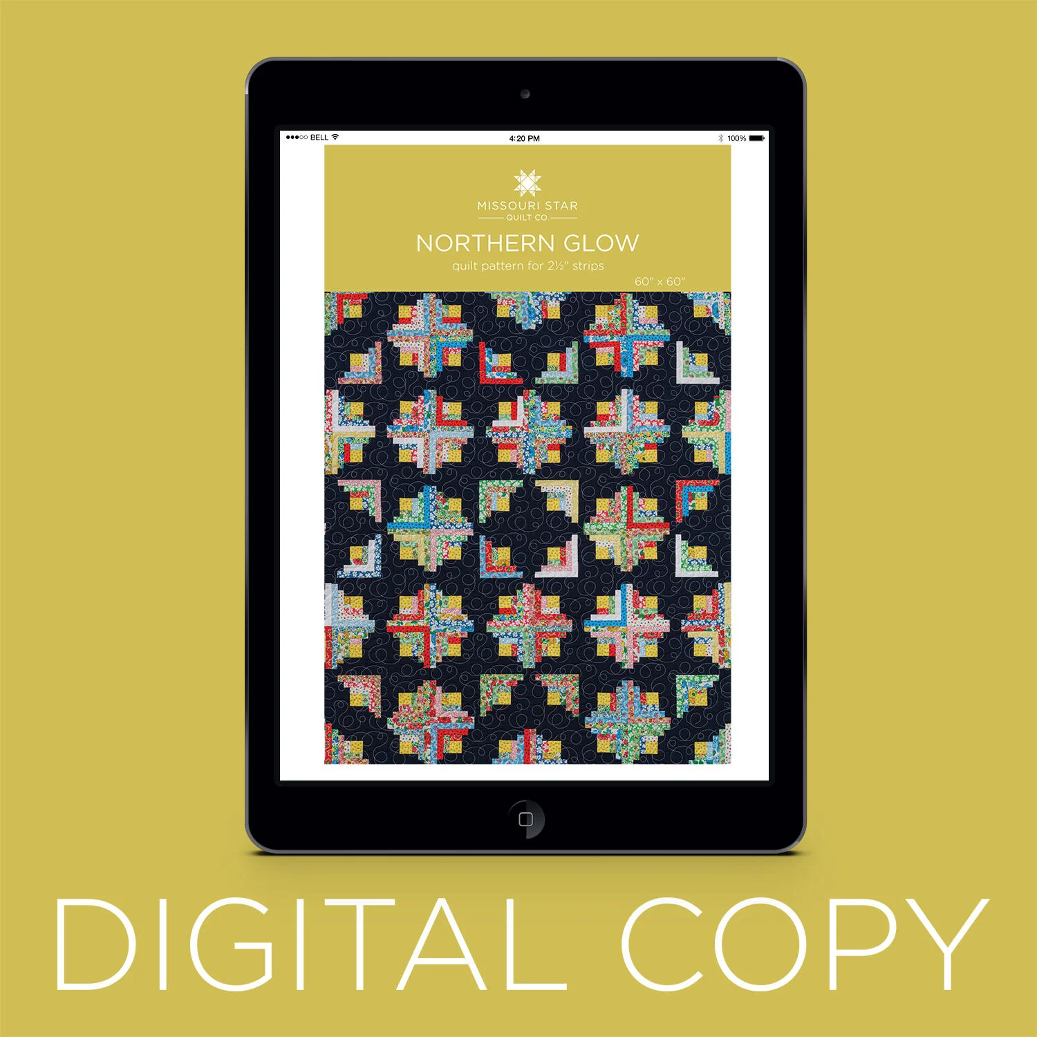 Digital Download - Northern Glow Quilt Pattern by Missouri Star