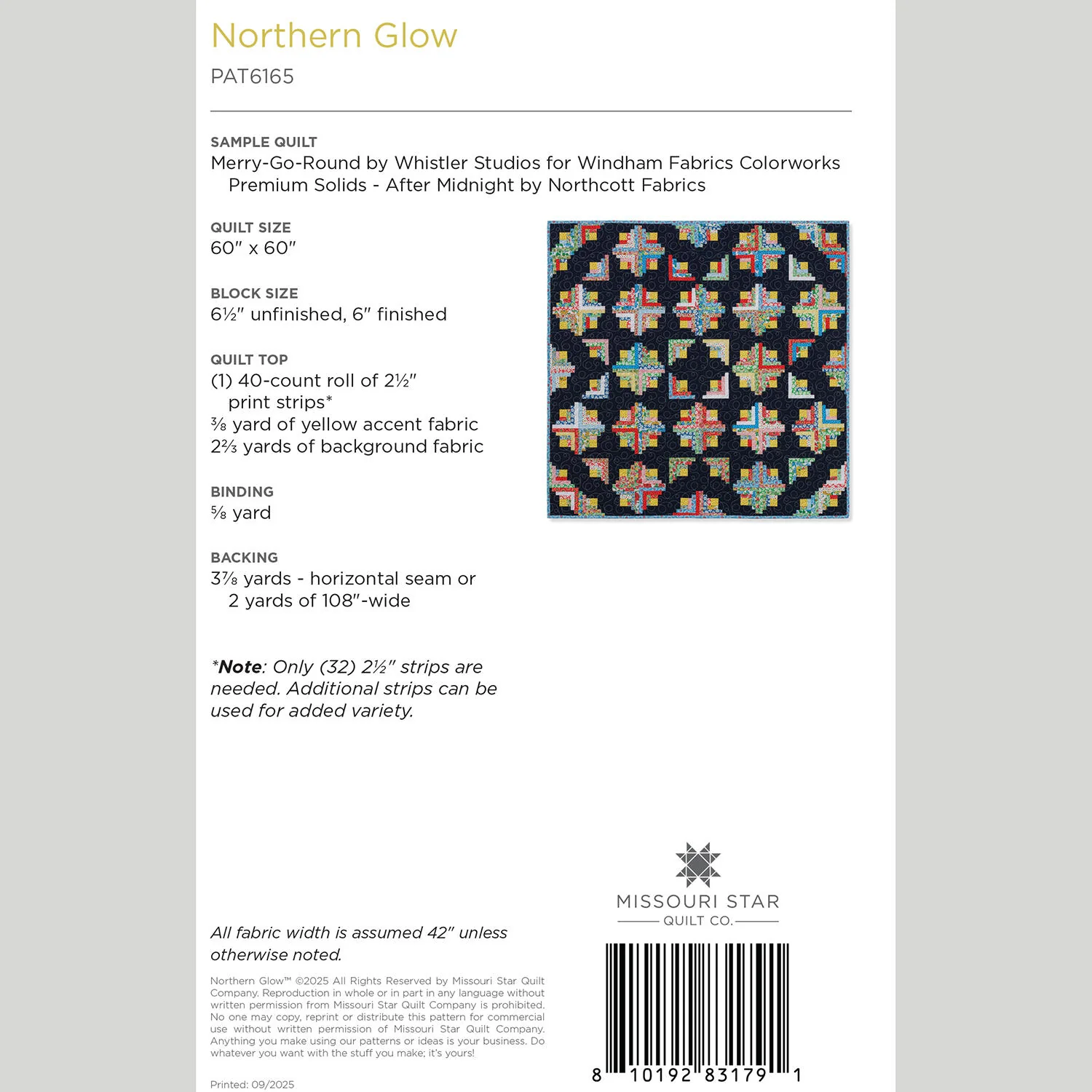 Digital Download - Northern Glow Quilt Pattern by Missouri Star - Image 2