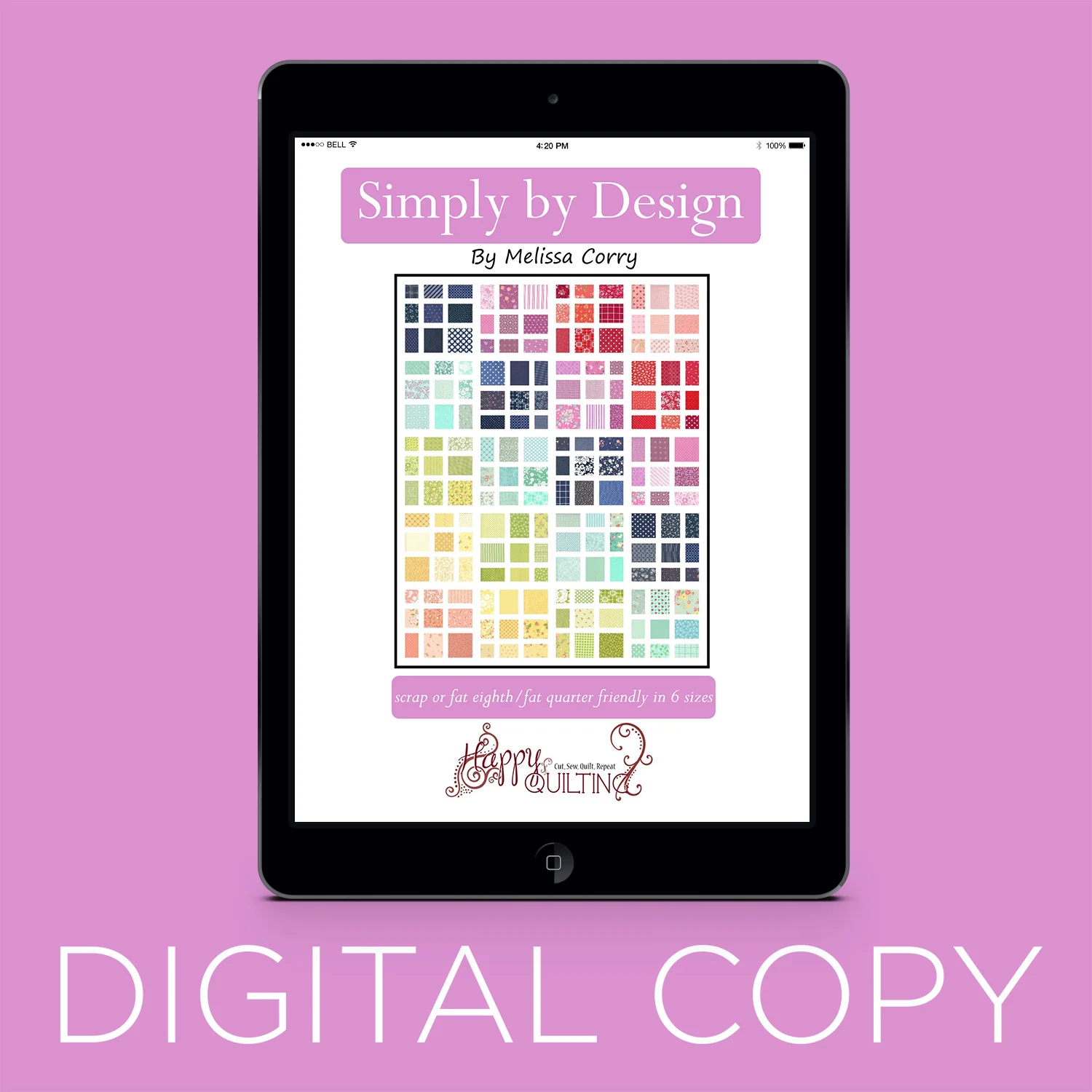 Digital Download - Simply by Design Quilt Pattern