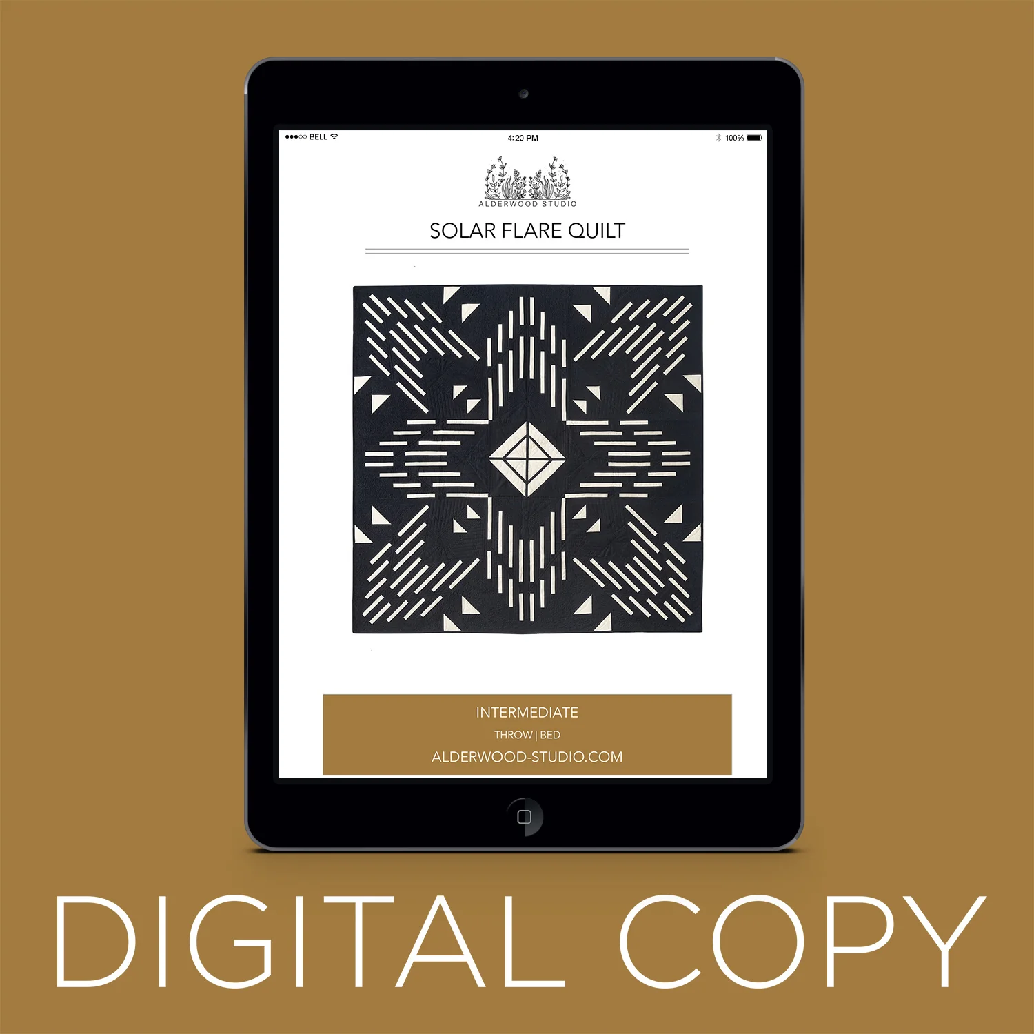 Digital Download - Solar Flare Quilt Pattern