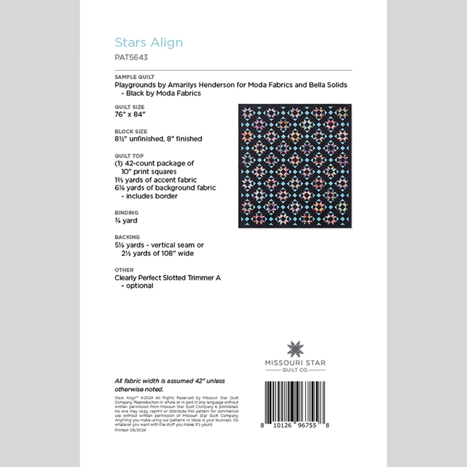 Digital Download - Stars Align Quilt by Missouri Star - Image 2