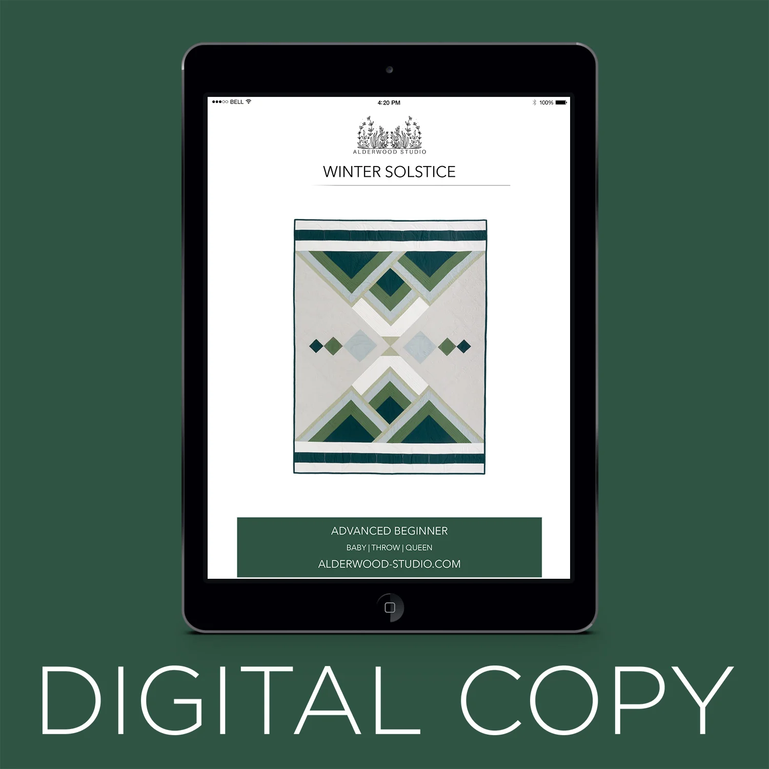 Digital Download - Winter Solstice Quilt Pattern