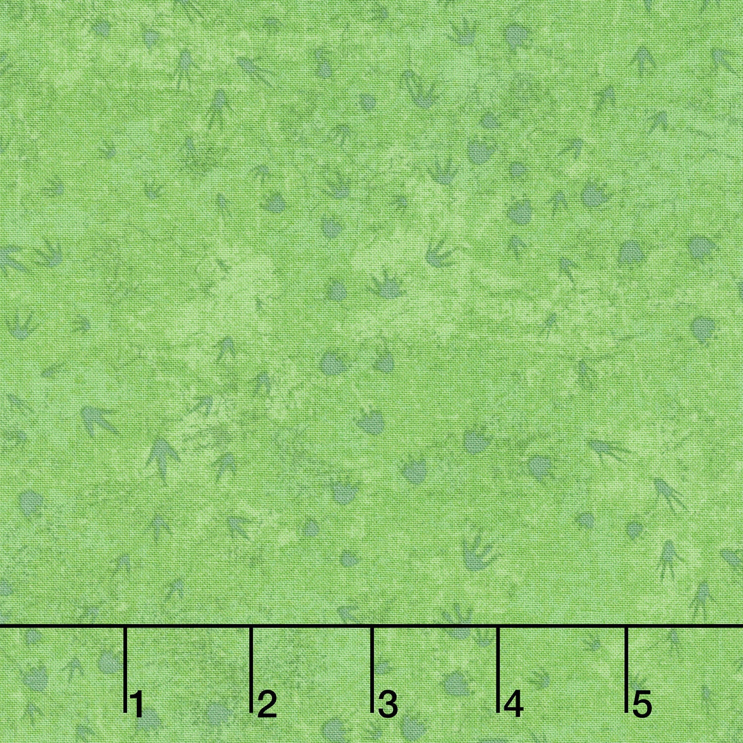 Dino Roar - Dino Tracks Green Yardage