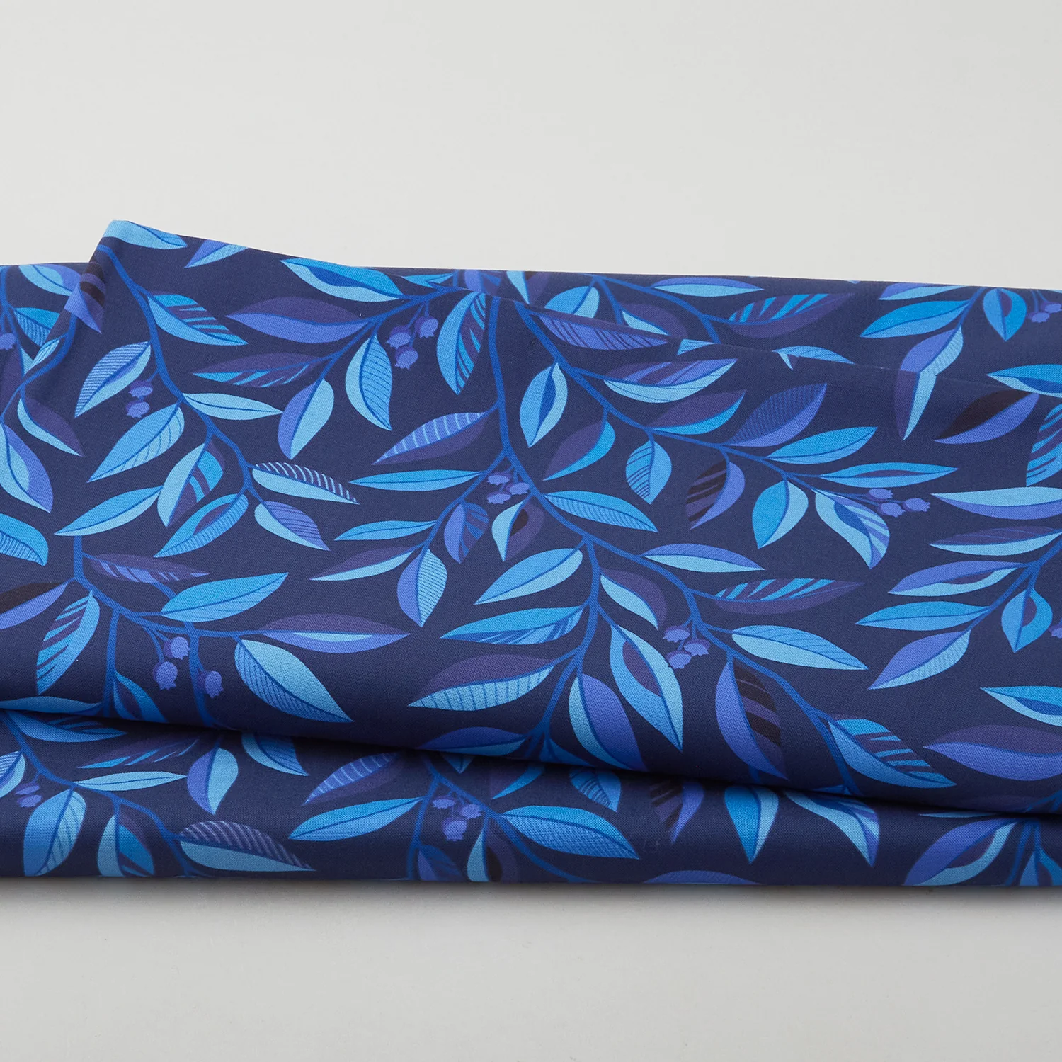 Divine Vines - Serpentine Vine Blue 118" Wide 3 Yard Cut