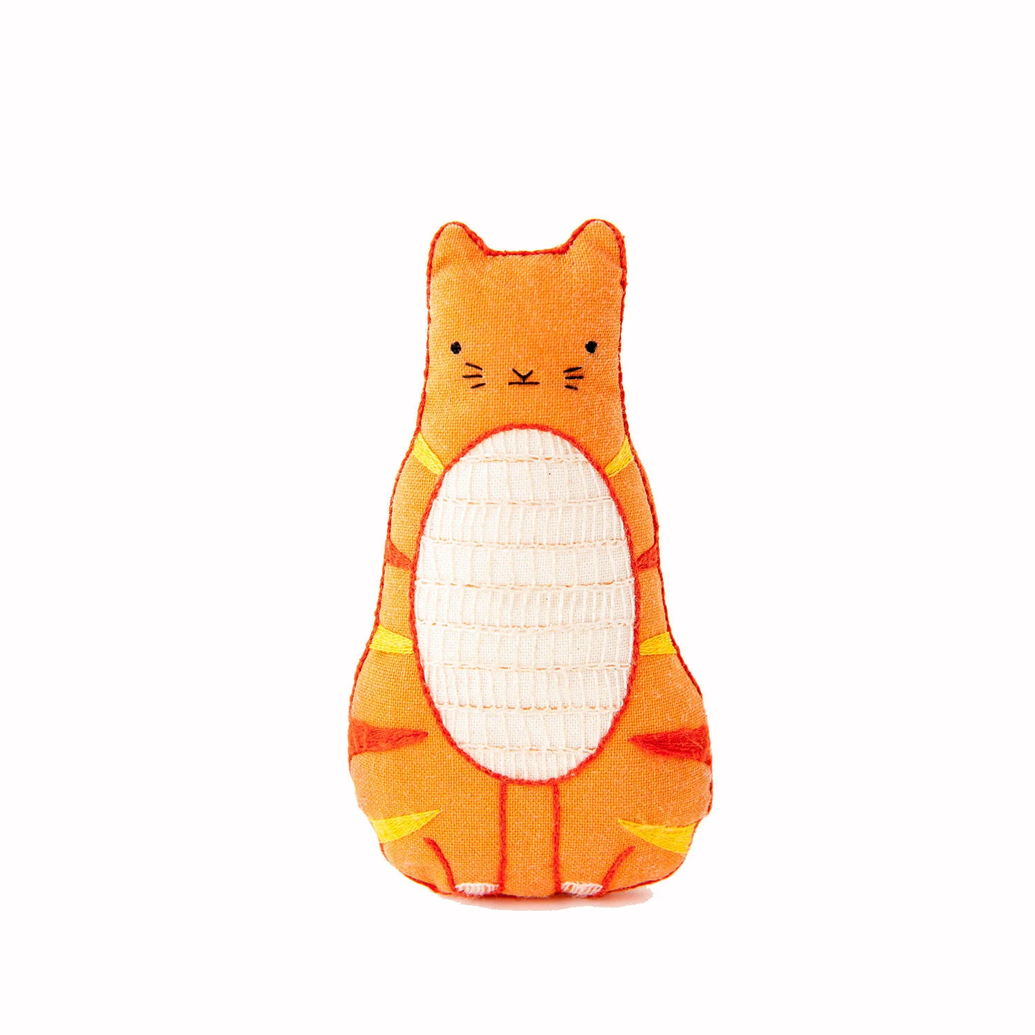 D.I.Y. Embroidered Doll Kit - Tabby Cat - Image 2