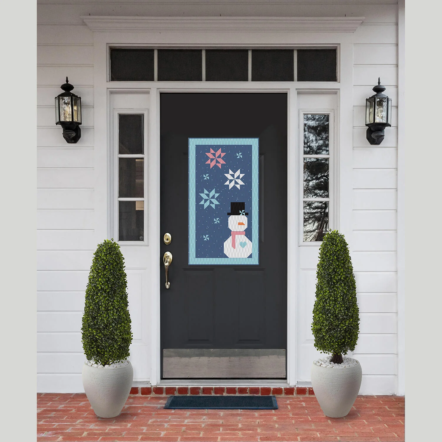 Door Banner Kit - Sweet Snowman