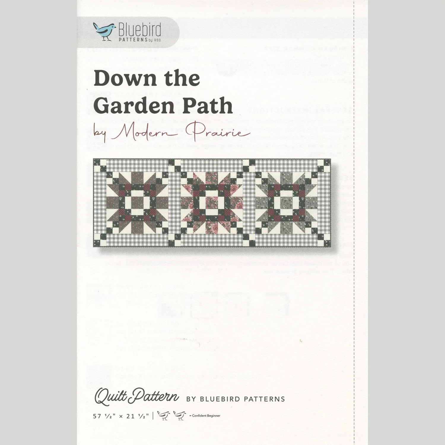 Down the Garden Path Table Runner Kit - Image 4