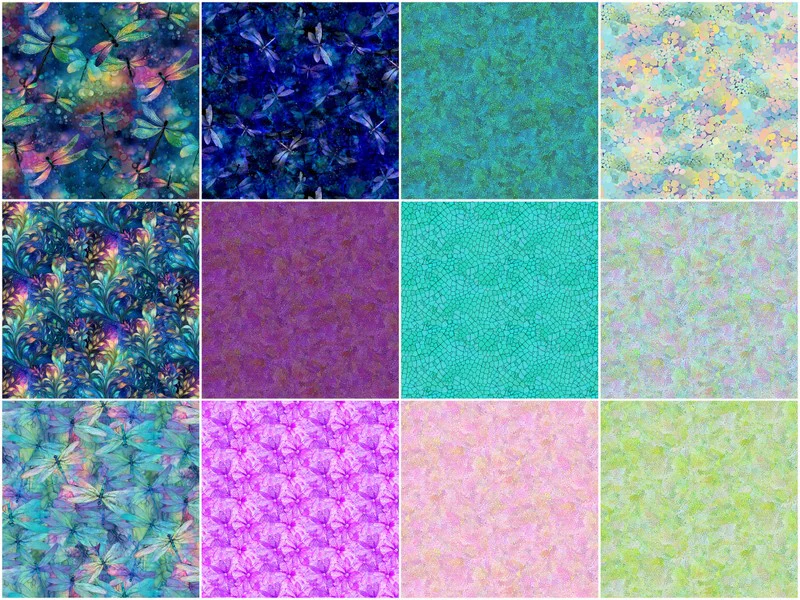 Dragonfly Illusion 2 1/2" Strips - Image 3