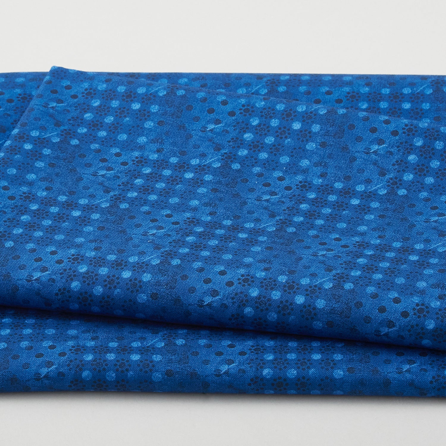 Dream Horses - Dotted Patch Blue 2 Yard Cut