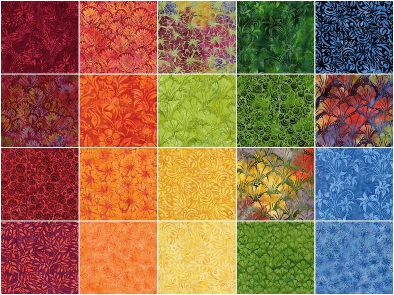 Dreamweaver Batiks Fat Quarter Bundle - Image 3