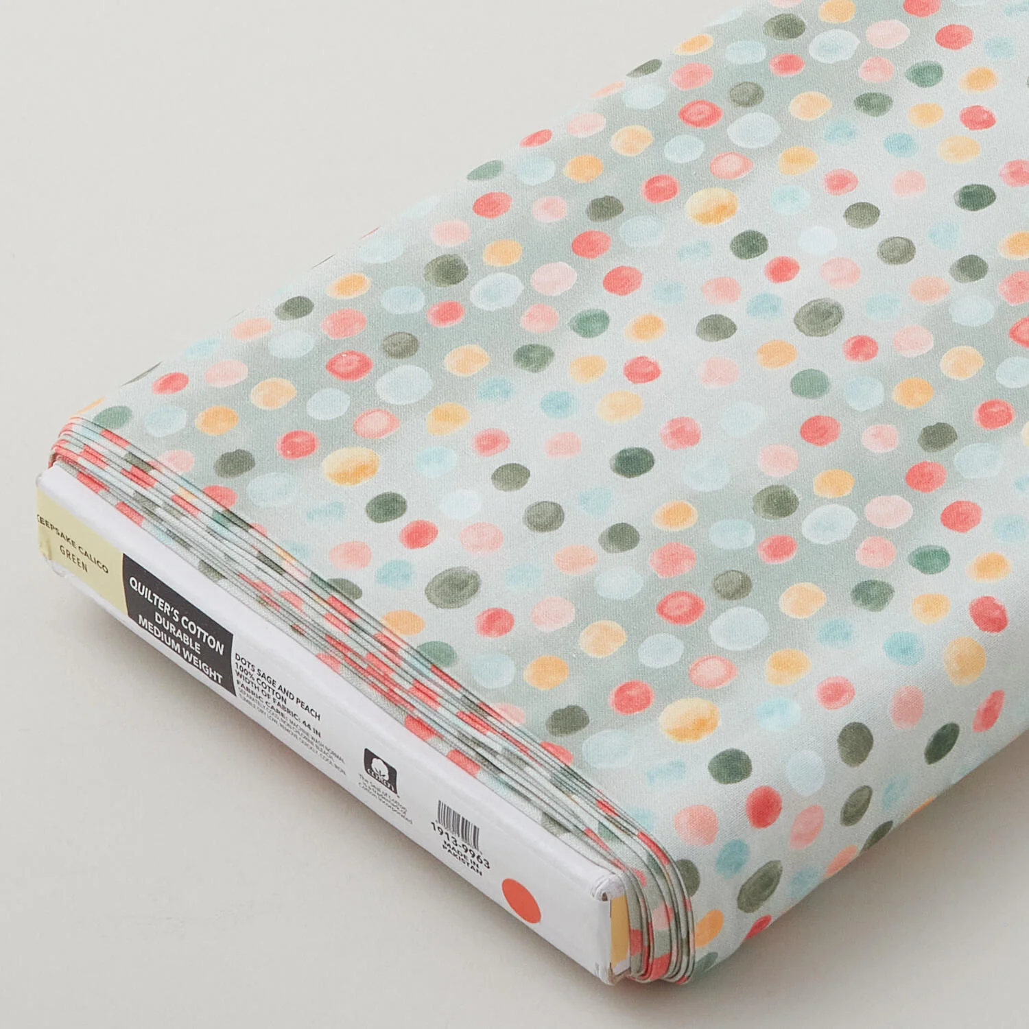 Dreamy Florals - Dots Sage 8 Yard Bolt