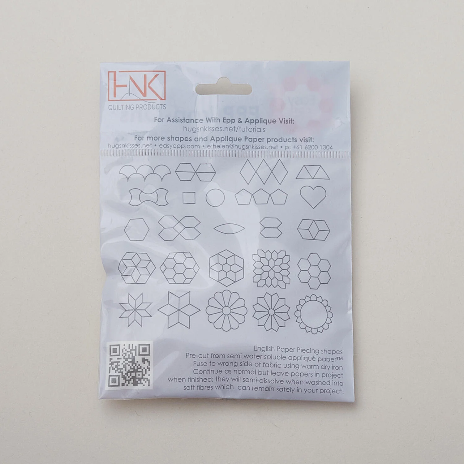 Easy EPP Iron Ons™ - 1" Honeycomb - Image 3