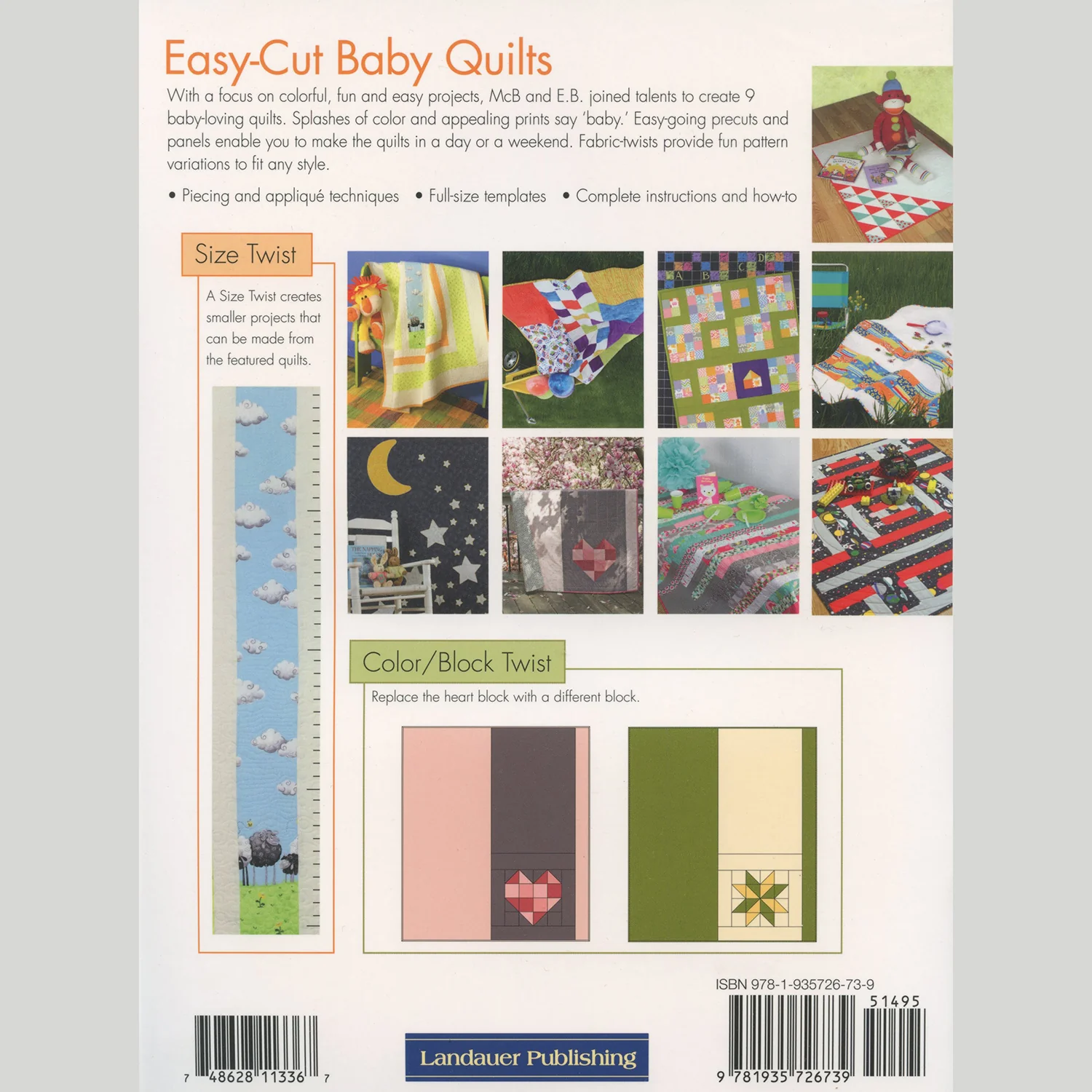 Easy-Cut Baby Quilts Book - Image 2
