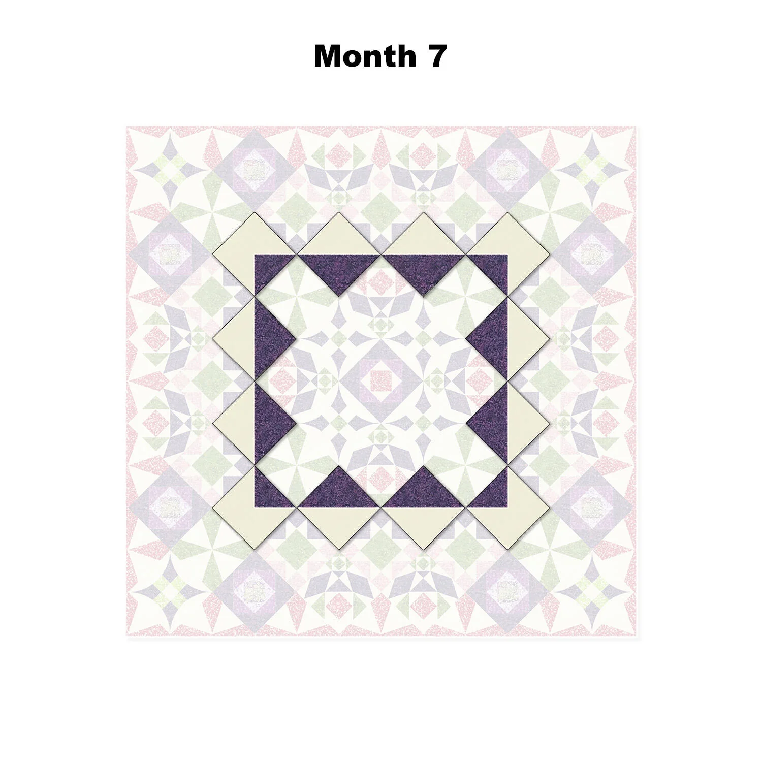 Eclectic Blocks Block of the Month - Image 8