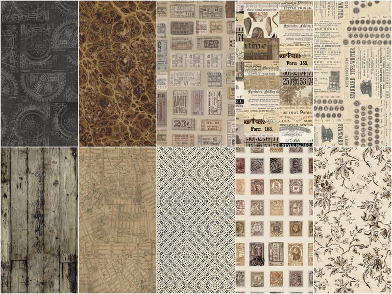 Eclectic Elements - Palette Neutral Fat Quarter Bundle - Image 3
