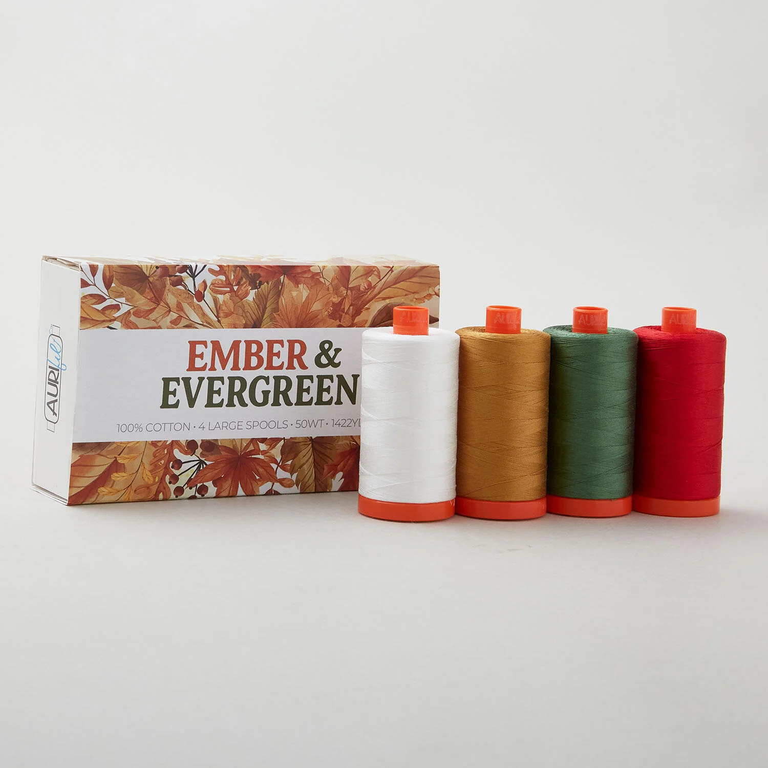 Ember & Evergreen 4 Pack by Aurifil - Image 2