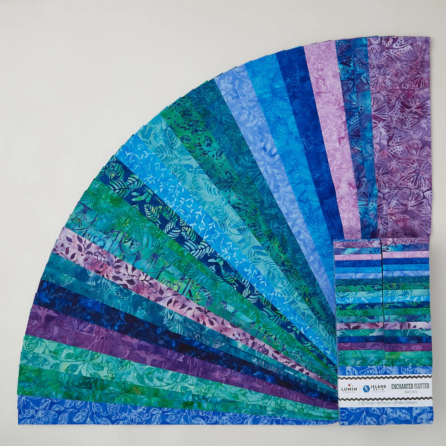 Enchanted Flutter Batiks Strips