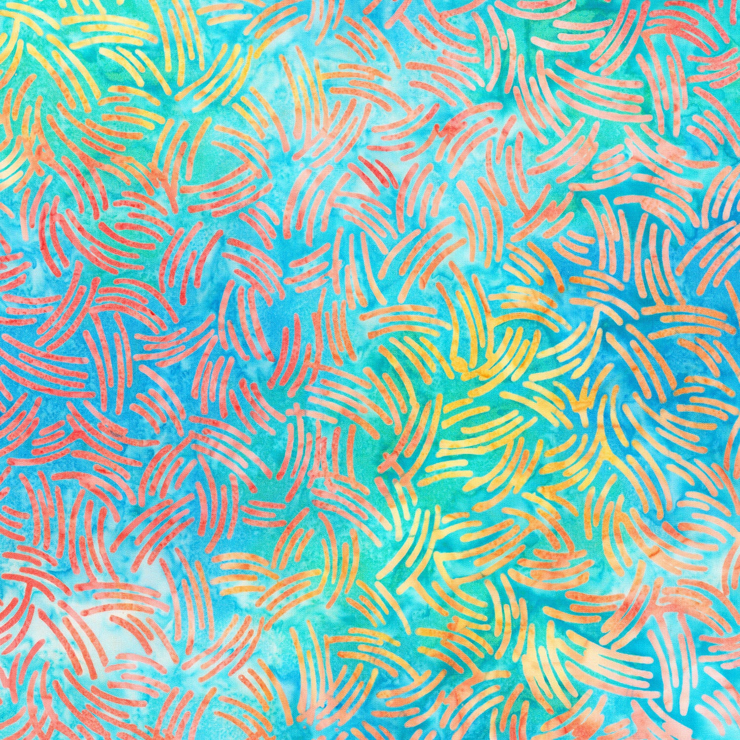 Artisan Batiks - Energy Geos - Brushstroke Sky Yardage