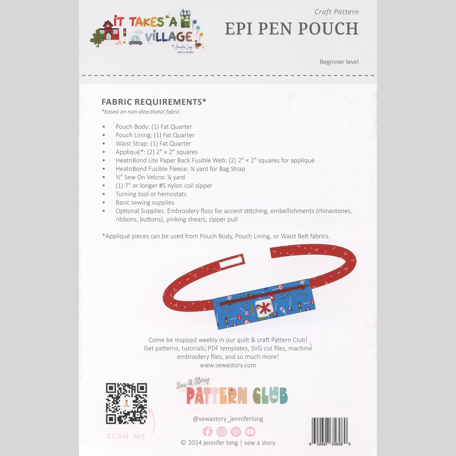 Epi Pen Pouch Pattern - Image 2