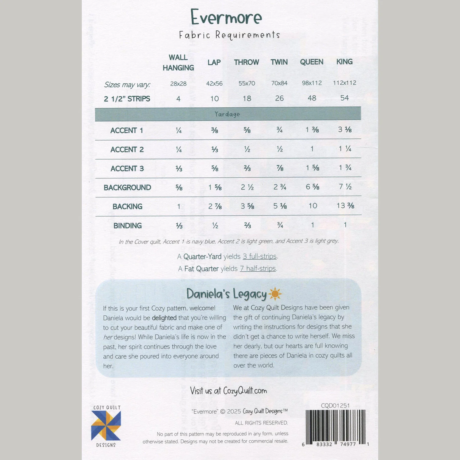 Evermore Quilt Pattern - Image 2