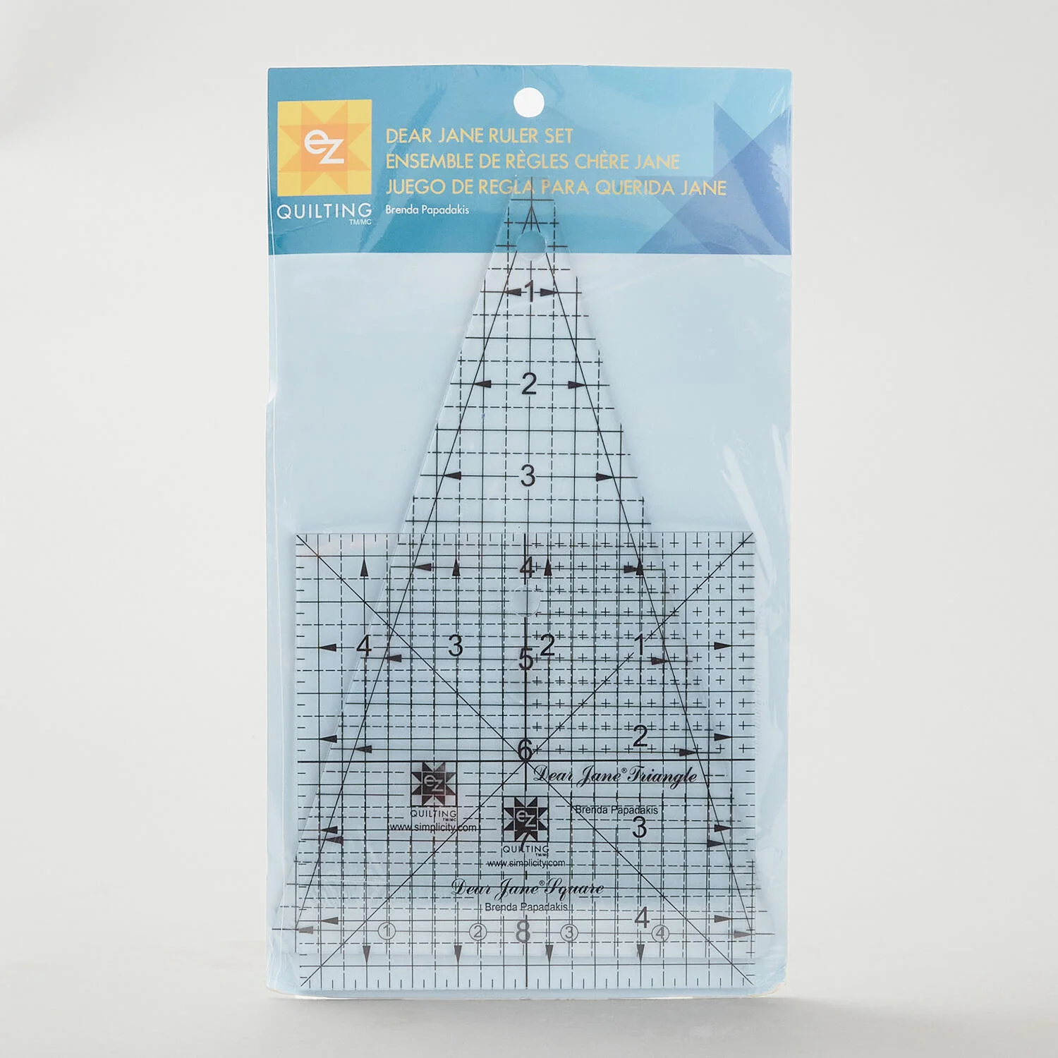 EZ Quilting Dear Jane Ruler Set - Image 4